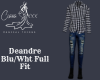 Deandre Blu/Wht Full Fit