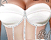 🤍 White corset