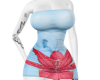 Blue Dress + Tats