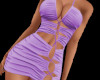 Purple Cinch Dress