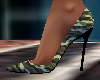 Camouflage Pump Shoes