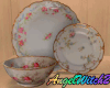 VictorianRosePlates&Bowl