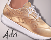 ~A: Gold Sneakers