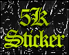 5K Support Sticker