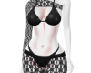 Crochet Loungewear|Black