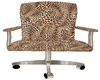 office chair leopard