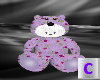Purple Flower Bear 