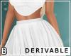 DRV Boho Ruffle Skirt
