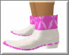Cheer Boots Pink trim