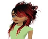 Jojo Black & Red Hair