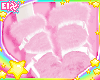 . pink fuzzy boots