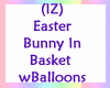Bunny In Balloons Basket