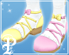 TeaTimeShoes-Pink&Yellow