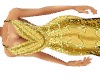 Sexy Golden Gown
