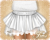 Ғ| White Vintage Skirt
