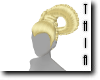 Cornsilk Mulan Hair