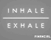 Inhale Exhale Neon 3D