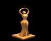 Golden Lady Lamp