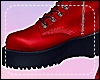 *Y* Rebel Boots - Red