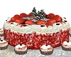 Red Velvet Xmas Cake