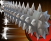 Silver Spiked Edge