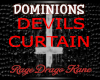 DMINIONS DEVILS CURTAIN