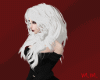 {M} White Wavy Long Hair