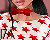 RED BOW CHOKER