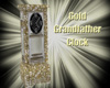 Gold Grandfather Clock