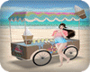 Beach iCe Cream Girl Npc