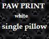 PawPrint Pose Pillow (W)