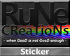 RuNe CReaTioNs ~ Sticker