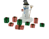 Snowman n Presents poses