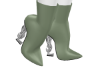 Boots 2 L Olive/Silver