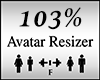 Avatar Scaler 103%