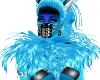 !!Neon Blue Chest Fur!!