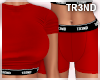 ᵀ Boxer Set Red
