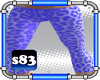 [s83]Blue Leopard Capris