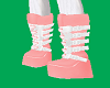 Plataform Boots Pink