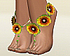 Boho Feet Flowers