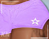 ⭐ Star Shorts Purple