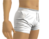 White Tight Shorts