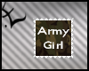 .Elz. Army Girl Stamp