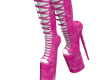 Pink Strip Boots