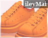i| Orange Sneakers