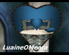 Heart LoveWall Blue 