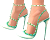 Spike Heels Green