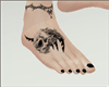 Feet Tattoo Tribal