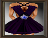Violet salsa dress
