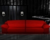 red sofa w/poses
